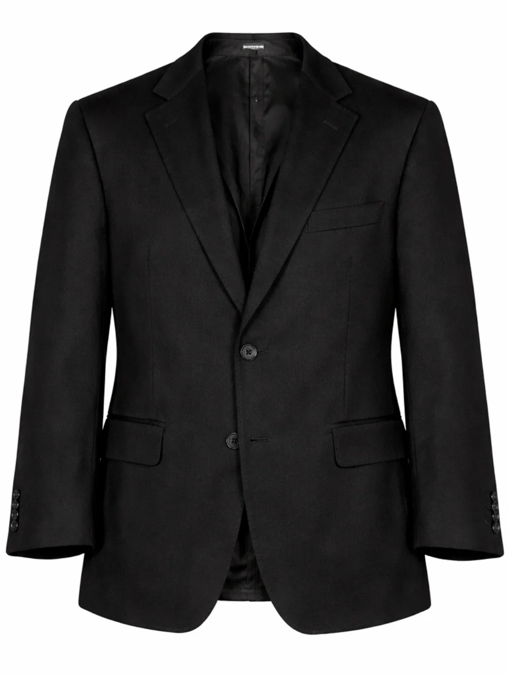 Jos‎ A Bank Pure Cashmere Black Blazer Jacket Sport Coat 50L 2 Button Office 90s